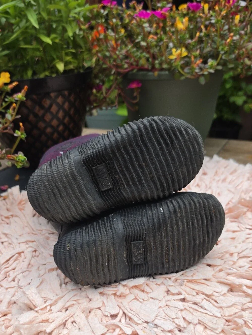 The Original Muck Boot Company Kids' Purple & Black Rain Boots